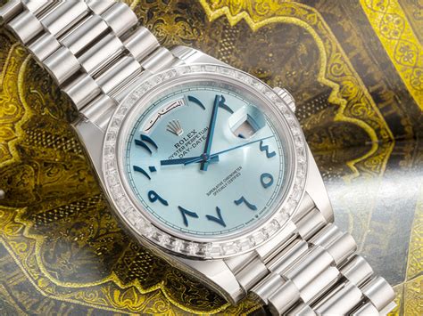 rolex arabic dial edition